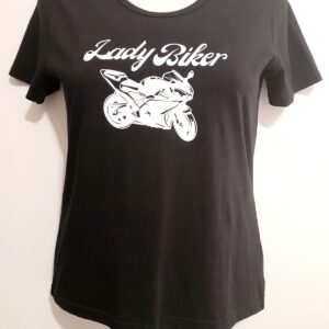 ladies T-shirt sports bike